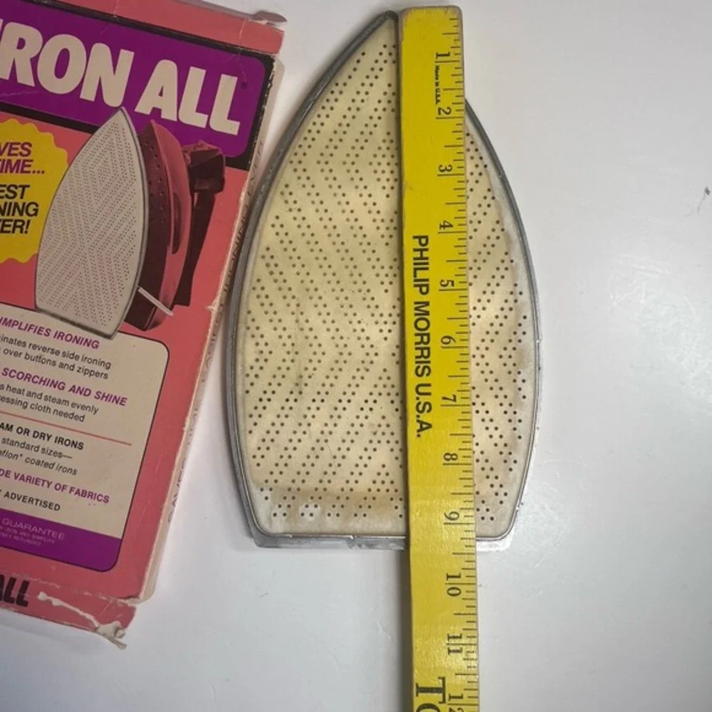 Vtg‎ IRON ALL Cover For Steam Or Dry Irons Attachment Stacy Products 1974
